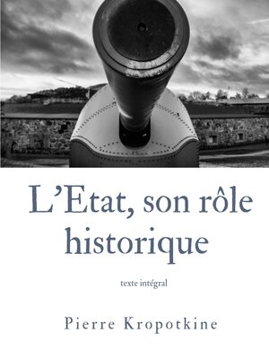 cover image of L'État, son rôle historique